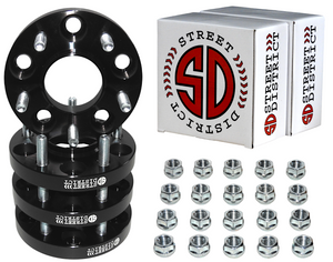 Wheel spacer 5x114.3 - 20mm thick - centerbore 56.1mm - BLACK