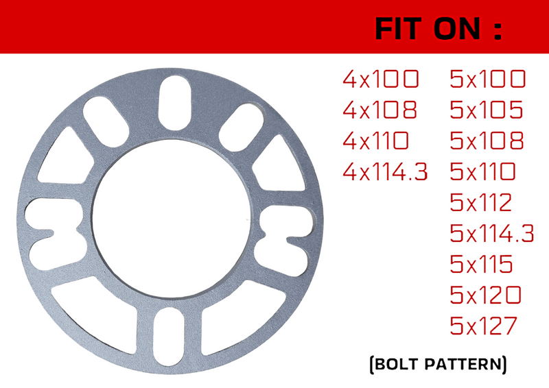 Load image into Gallery viewer, Universal Wheel Spacers 5 mm
