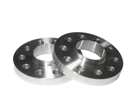 Wheel spacer 5x100 / 5x112 - 20mm thick - centerbore 57.1mm - Silver