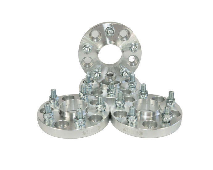 Wheel spacer 5x114.3 - 20mm thick - centerbore 60.1mm - Silver