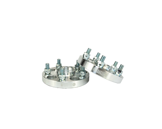 Wheel spacer 5x114.3 - 20mm thick - centerbore 60.1mm - Silver
