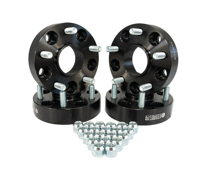 Wheel spacer 5x139.7 - 1.5in thick - centerbore 77.8mm - Black
