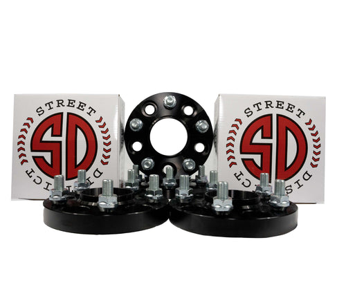 Wheel spacer 5x114.3 - 20mm thick - centerbore 56.1mm - BLACK
