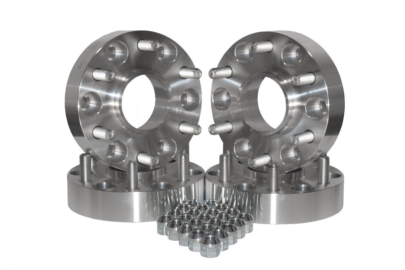 Load image into Gallery viewer, Wheel spacer 6x139.7 - 1.5in thick - centerbore 77.8mm - Silver
