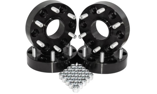 Wheel spacer 6x139.7 - 1.5in thick - centerbore 77.8mm - Black